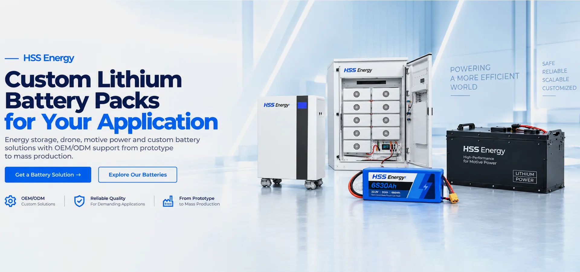 Fabbrica di batterie per accumulo di energia