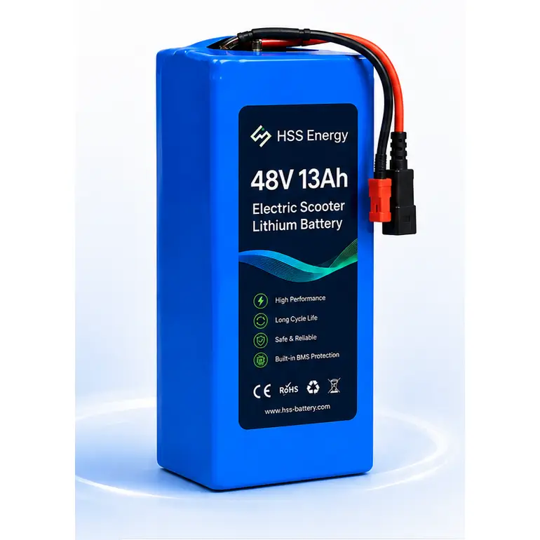 Batteria al litio per scooter elettrico da 48 V 13 Ah