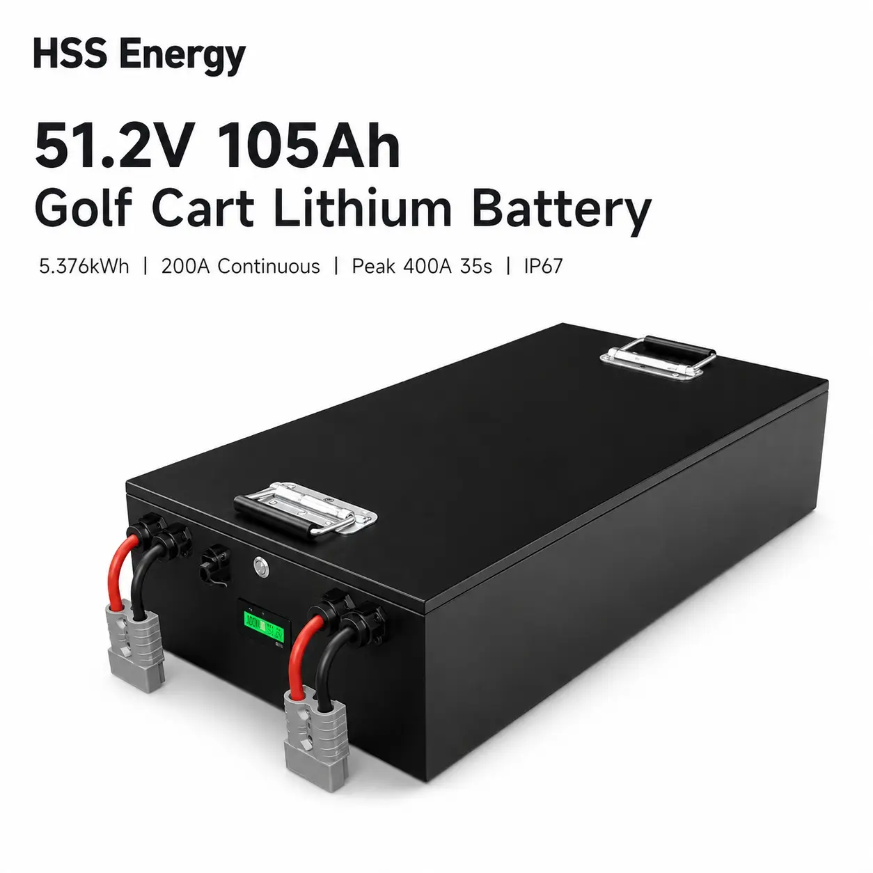 Batteria al litio per carrello da golf 51,2 V 105 Ah