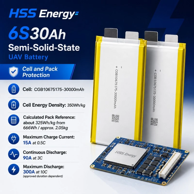 Batteria UAV 6S 30000mAh