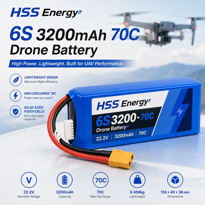 Batteria FPV 6S 3200mAh